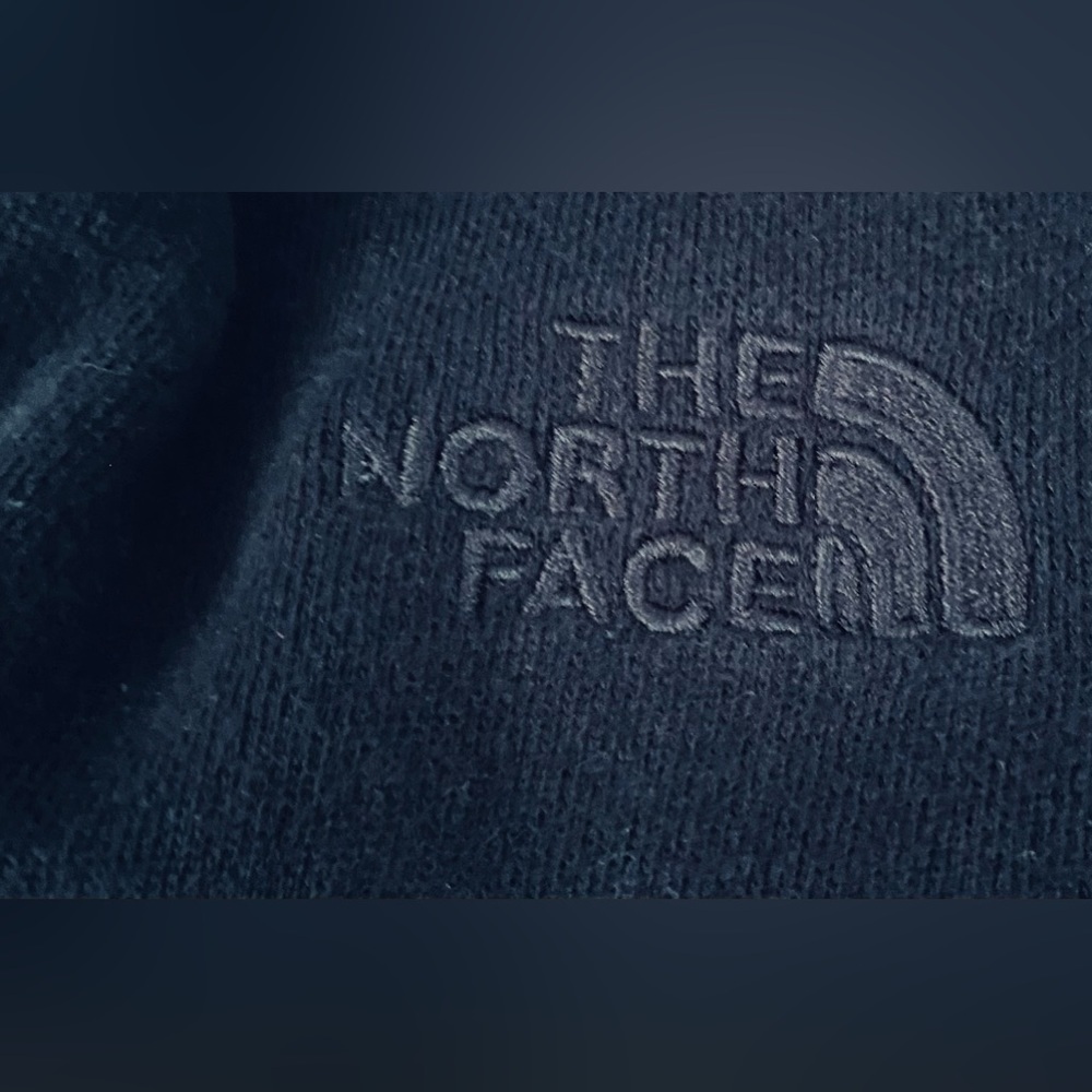 North Face fleece lined jacket with panel detail & hood size small GREAT…